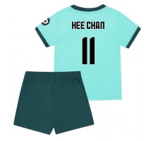 Wolves Hee-chan Hwang #11 Koszulka Wyjazdowa dzieci 2025-26 Krótki Rękaw (+ krótkie spodenki)